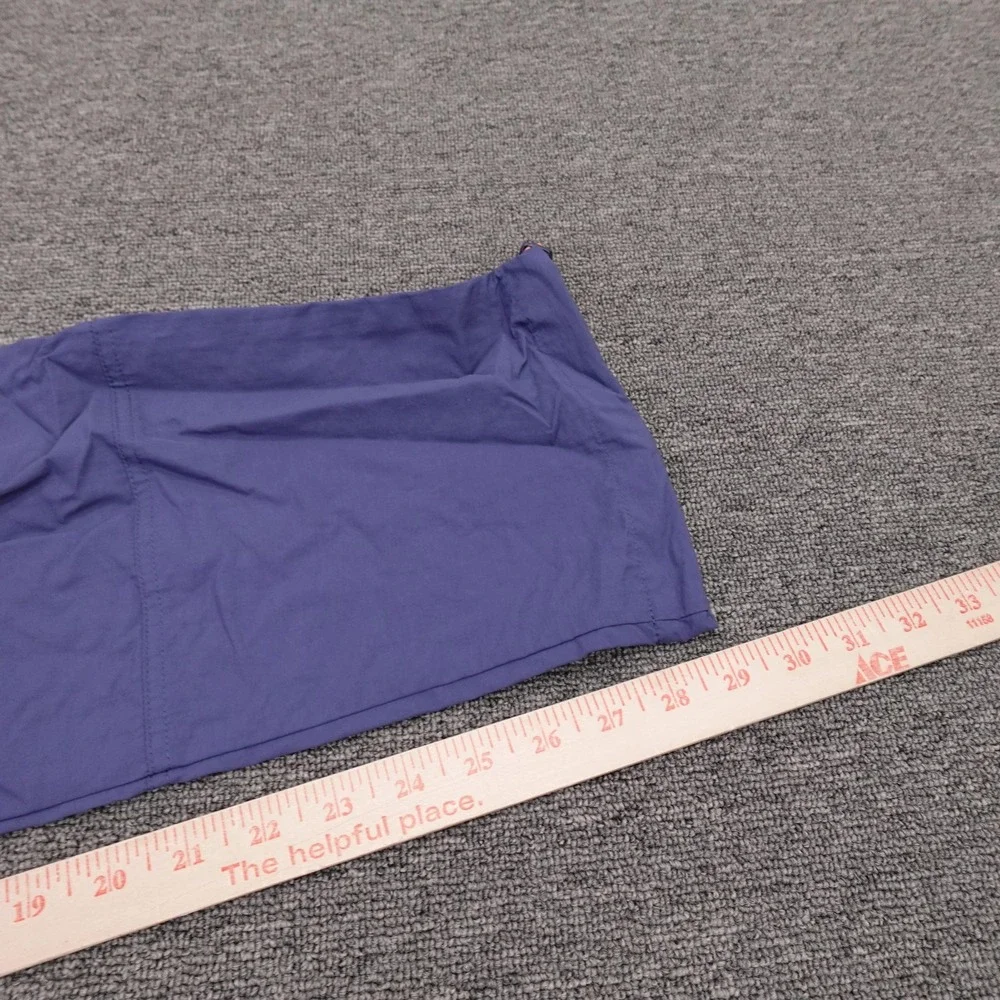 Polo Ralph Lauren Pants Mens Large Blue Convertible Cargo Nylon Belted Hiking